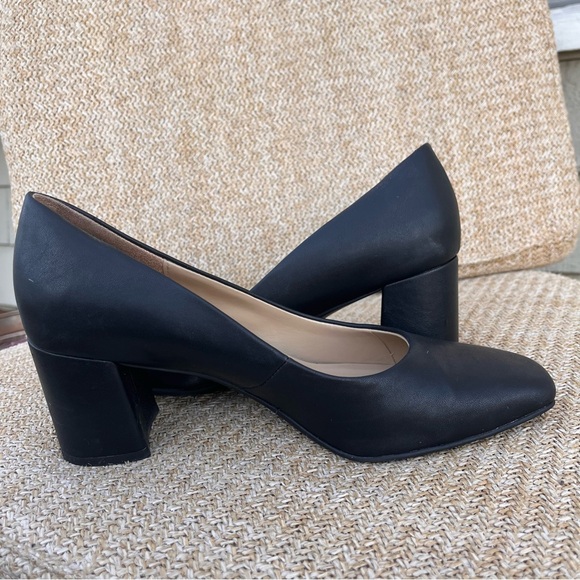 Naturalizer Shoes - Naturalizer Black Block Heel Pumps size 8